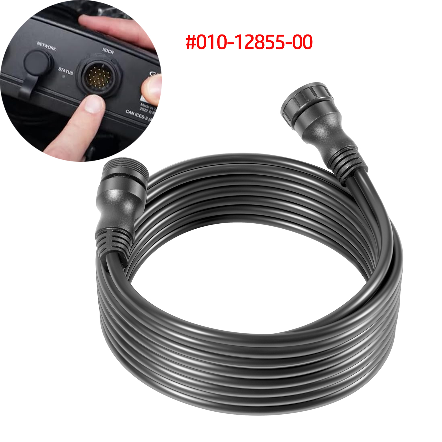 010-12855-00 Ship Transducer E - Fish Finder Cable 评论和价格
