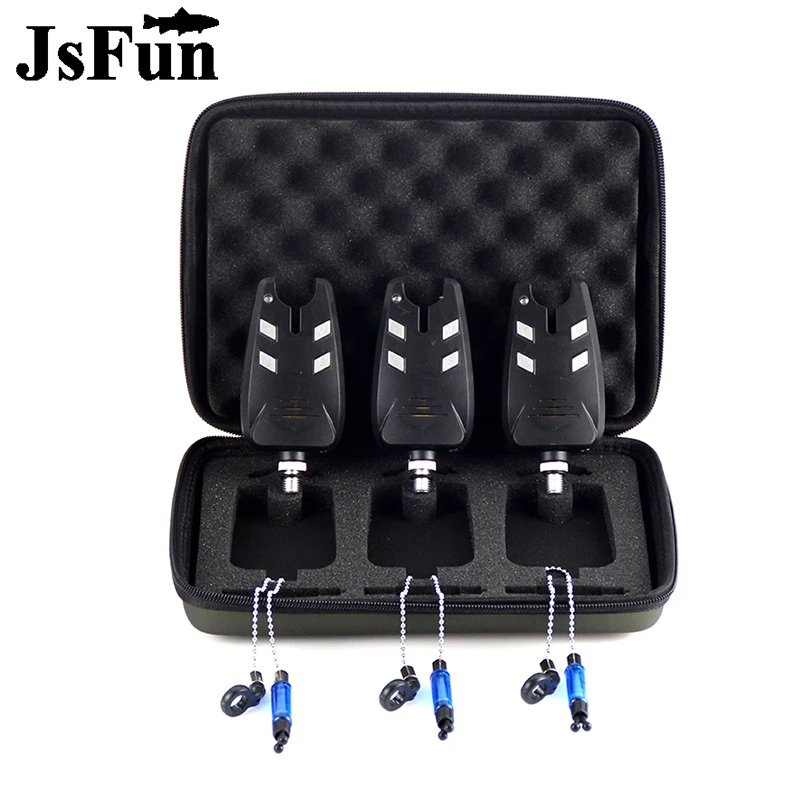 JSFUN 3PCS Carp Fishing Alarm  - Bite Alarm 评论和价格