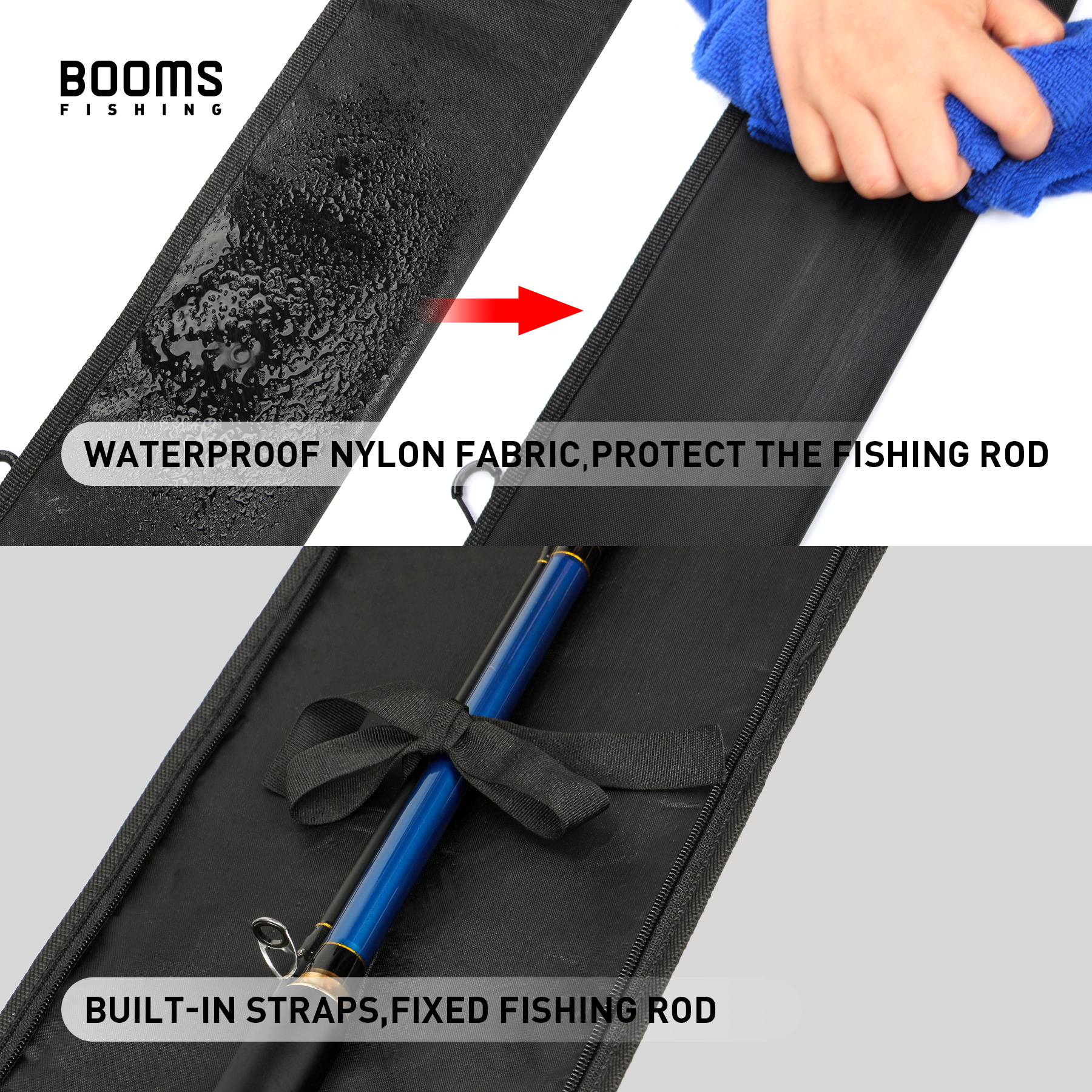 Booms Fishing 195cm Large Wate - Fish Finder Case 评论和价格