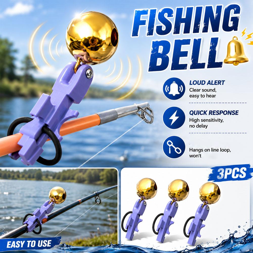 3pcs Fishing Bell High-sensiti - Bite Alarm 评论和价格