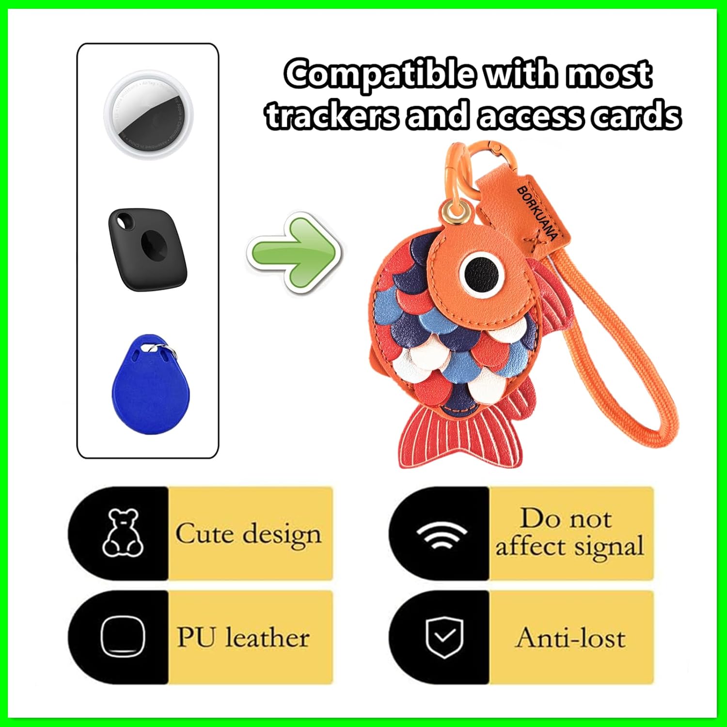 1pc Cute Protective Cover with - Fish Finder Case 评论和价格