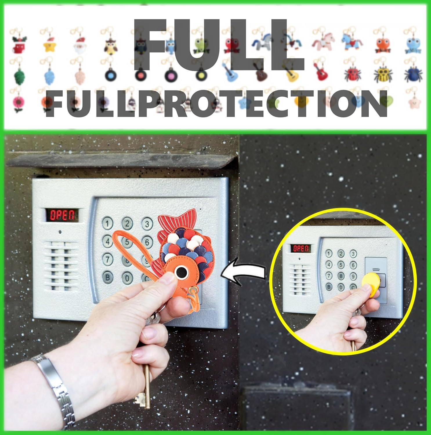 1pc Cute Protective Cover with - Fish Finder Case 评论和价格