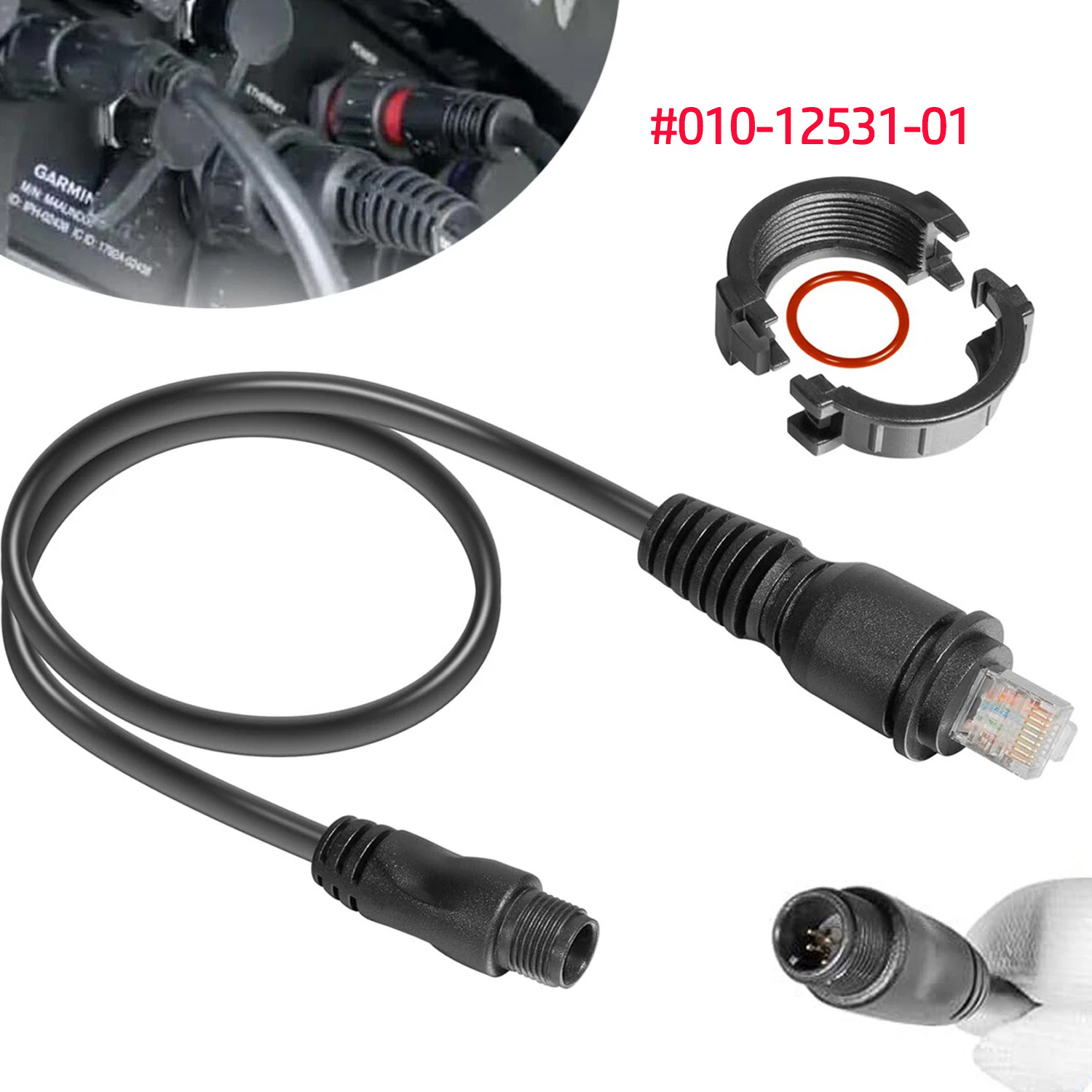 010-12531-01 Marine Network Ad - Fish Finder Cable 评论和价格