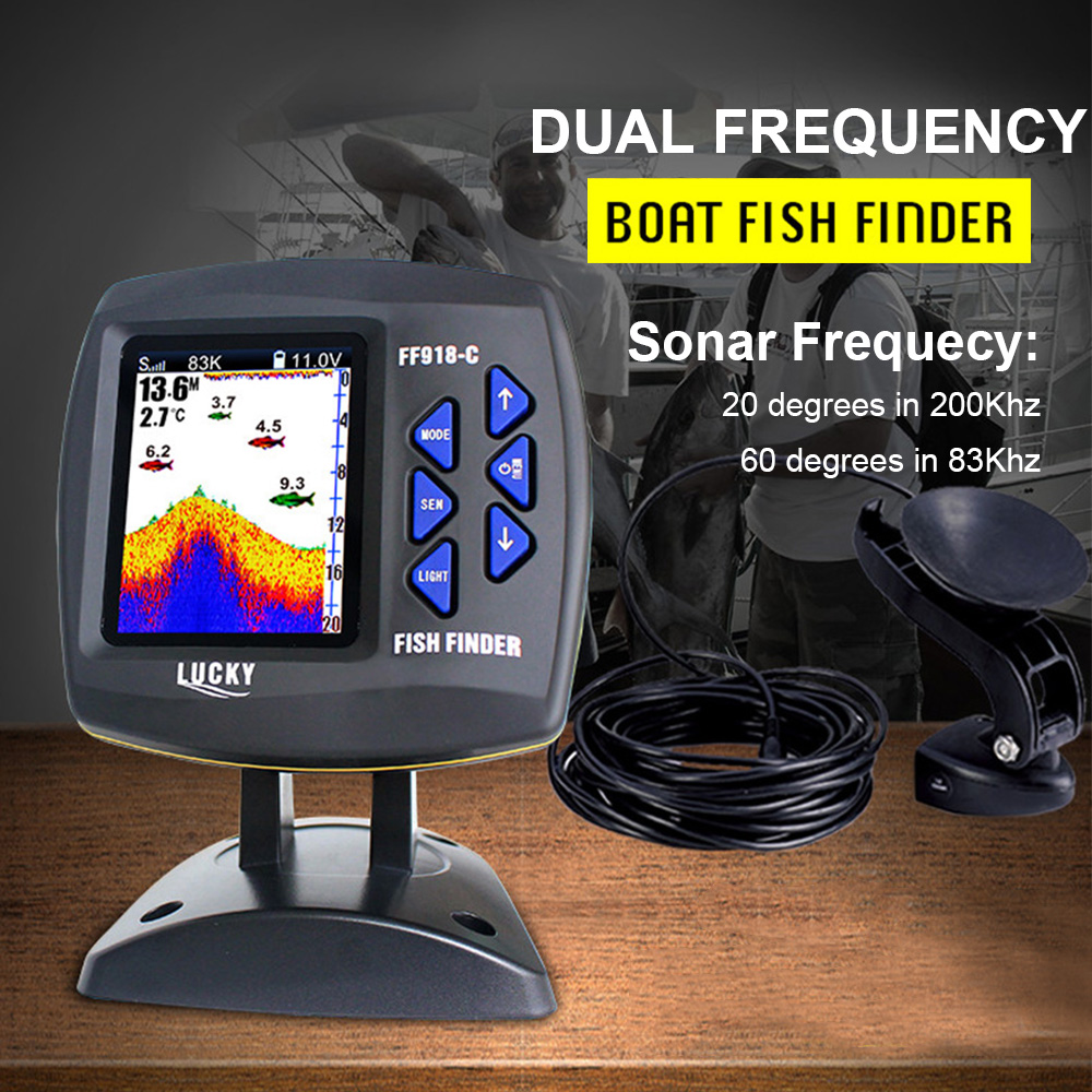 FF918-C100DS Color Screen Wire - Fish Finder Gps 评论和价格