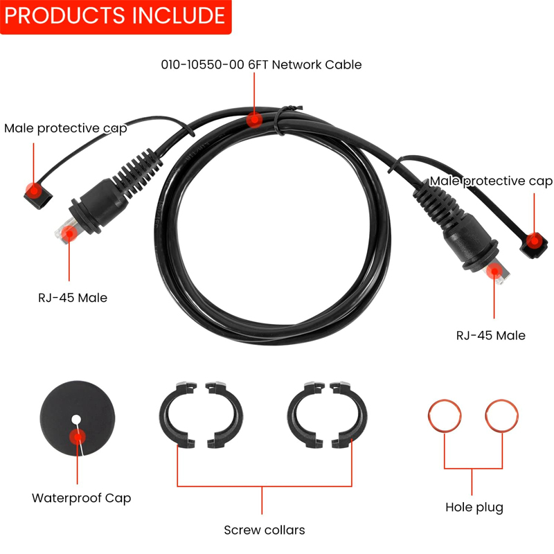 010-10550-00 Marine Network Ca - Fish Finder Cable 评论和价格